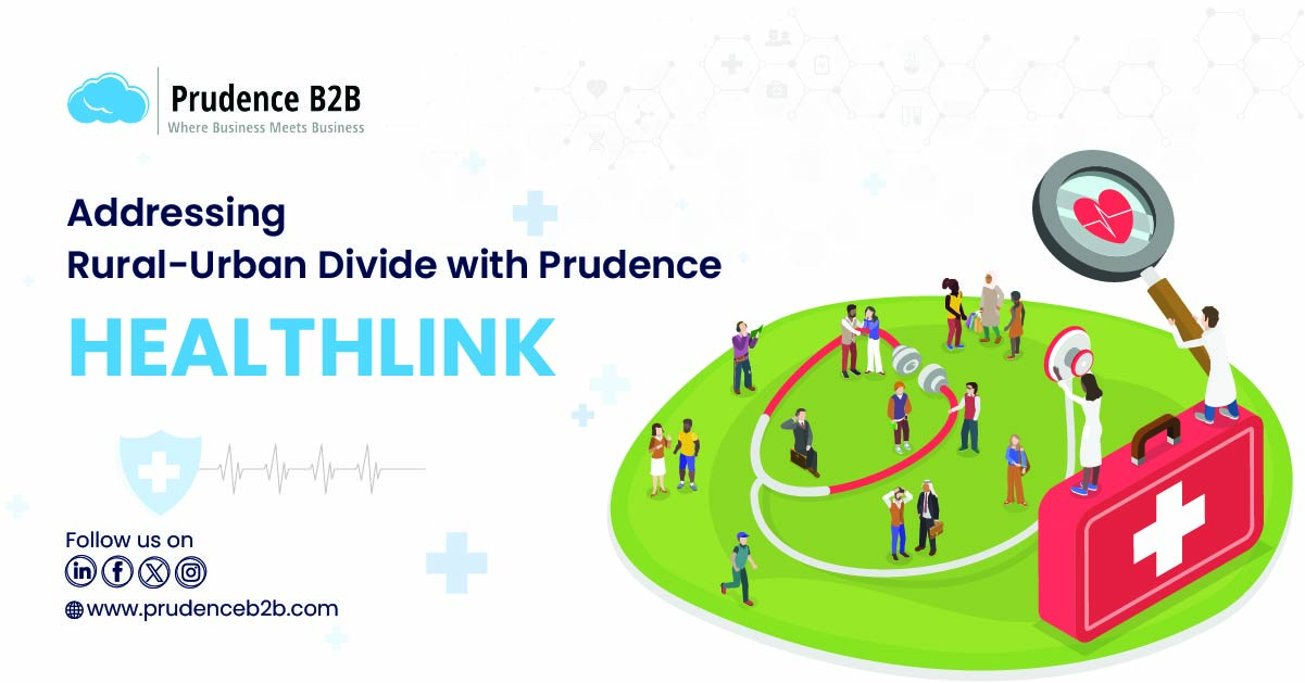 A healthcare professional consulting with a rural patient, symbolizing accessible healthcare solutions by Prudence HEALTHLINK.