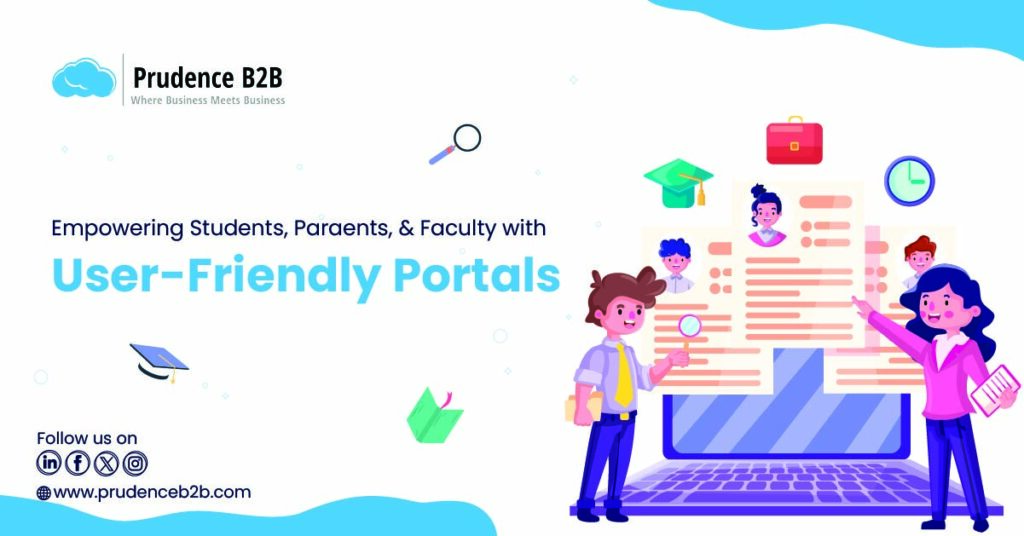 Students, parents, and faculty using user-friendly education portals for easy access.