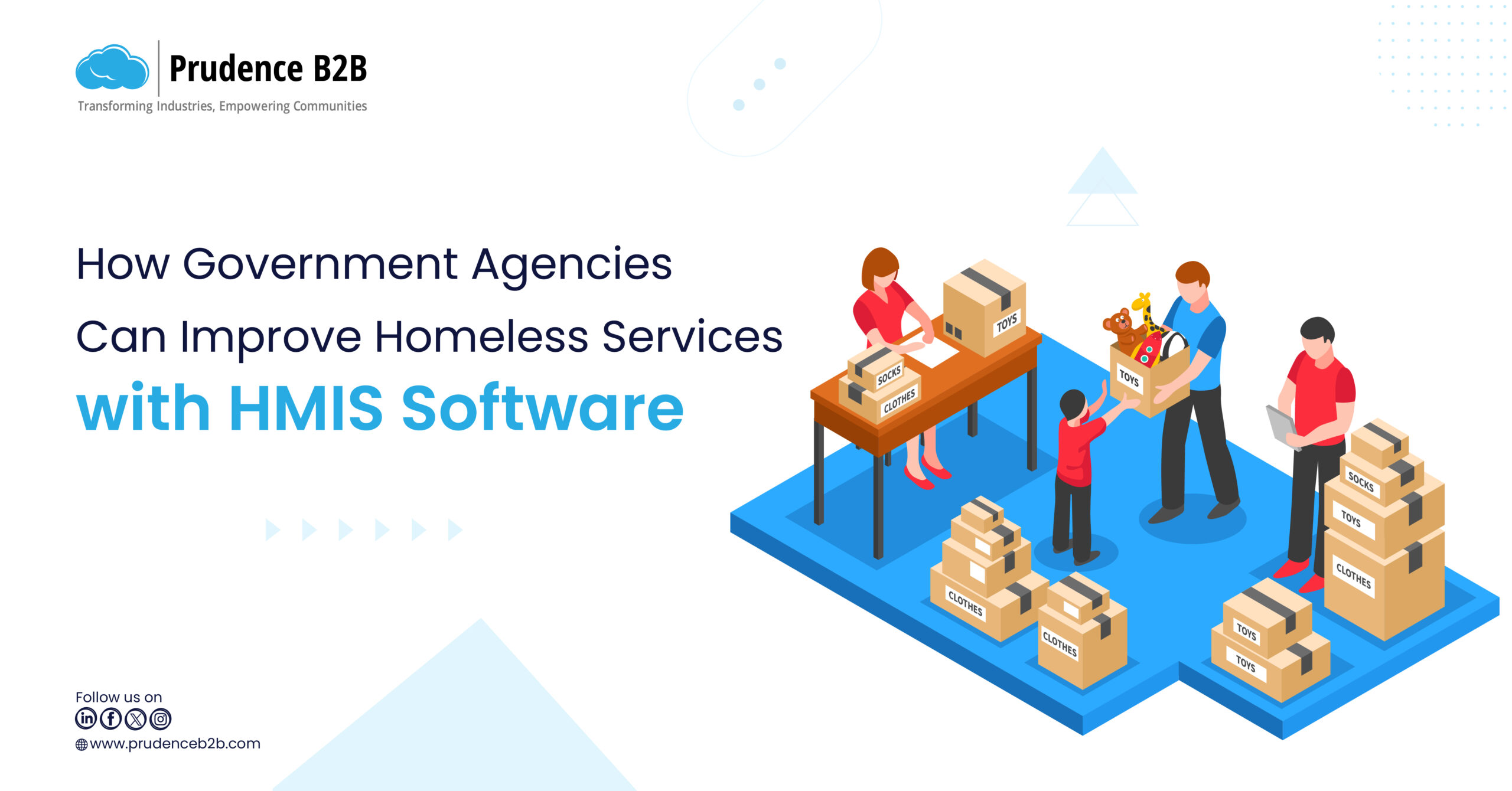 HMIS software helping government agencies improve homeless services and resource management.